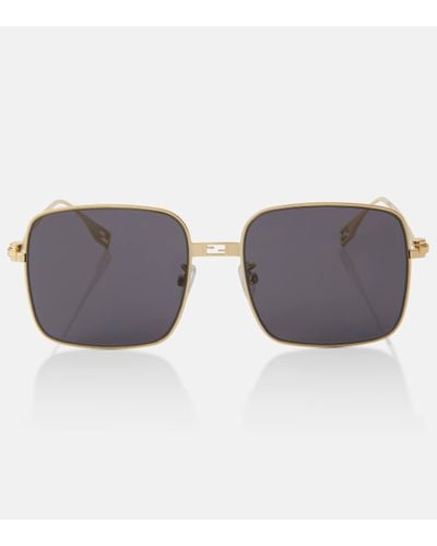 Fendi Oversized Square Sunglasses - Grey