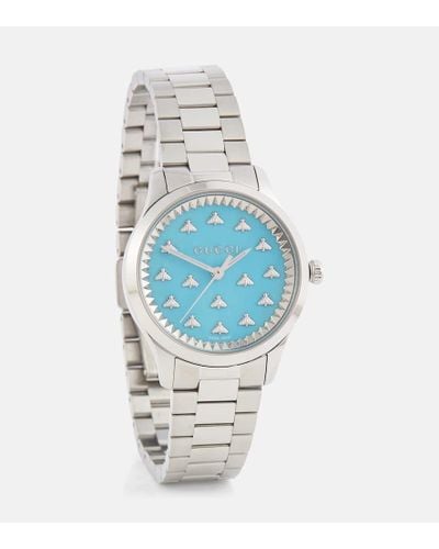 Gucci Reloj G-Timeless de 32 mm - Azul