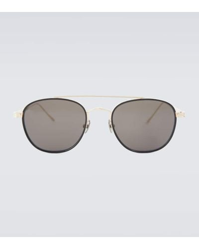 Cartier Gafas de sol Signature C redondas - Marrón
