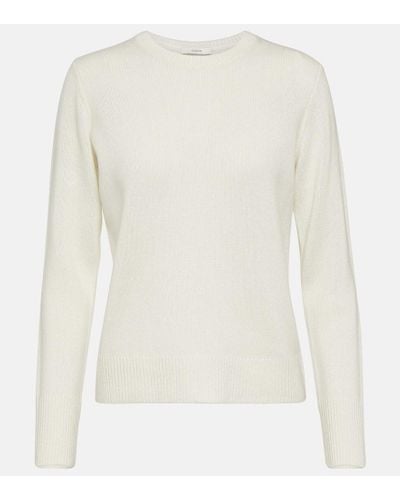 Vince Pullover in cashmere - Bianco