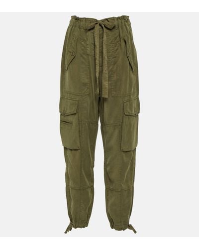 Polo Ralph Lauren Canvas Cargo Trousers - Green