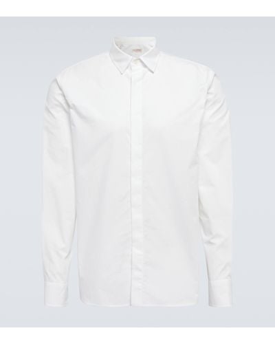 Valentino Chemise en coton - Blanc