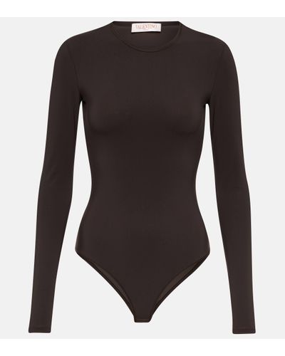 Valentino Jersey Bodysuit - Black