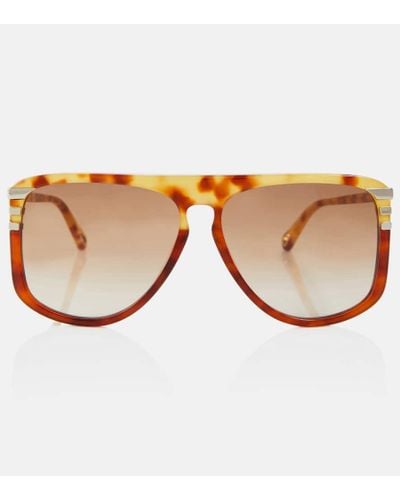 Chloé West Oversized Sunglasses - Brown