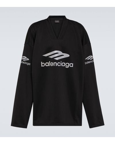 Balenciaga Top 3B Sports Icon - Noir