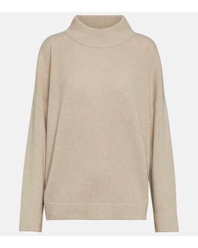 Brunello Cucinelli Cashmere Sweater - Natural