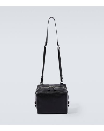 Givenchy Pandora Small Leather Crossbody Bag - Black