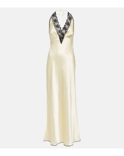 Sir. The Label Silk Gown - White