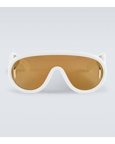 Loewe Paula's Ibiza Wave Mask Sunglasses - Brown