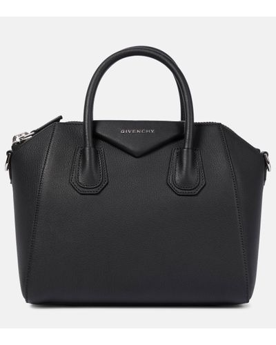 Givenchy Antigona Mini Leather Cross-Body Bag - Black