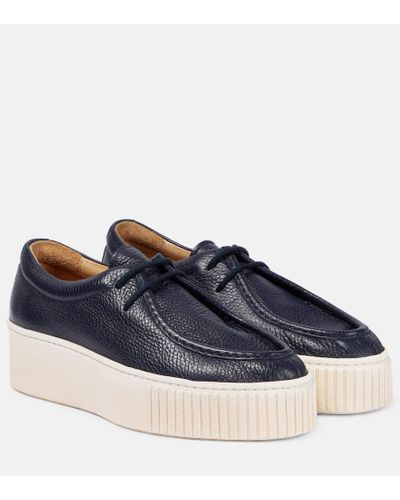 Gabriela Hearst Fontaina Suede Sneakers - Blue