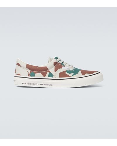 Undercover Camouflage Canvas Sneakers - Multicolor