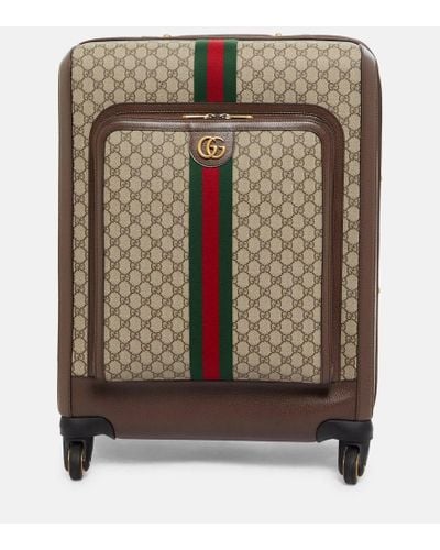 Gucci Savoy Medium Carry-on Suitcase - Brown