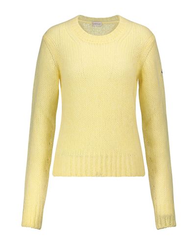Moncler Mohair-blend Sweater - Yellow