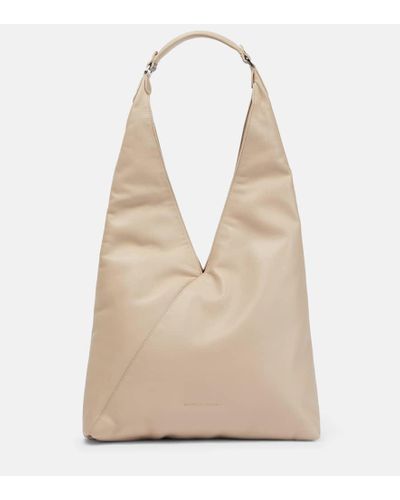 Brunello Cucinelli Leather Tote Bag - Natural