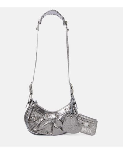 Balenciaga Le Cagole Xs Shoulder Bag - Metallic
