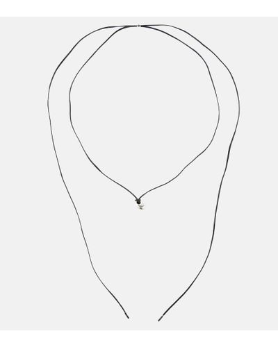 Isabel Marant Wrap Necklace - White