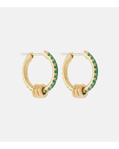 Spinelli Kilcollin Ara 18kt Gold Earrings With Emeralds - Metallic