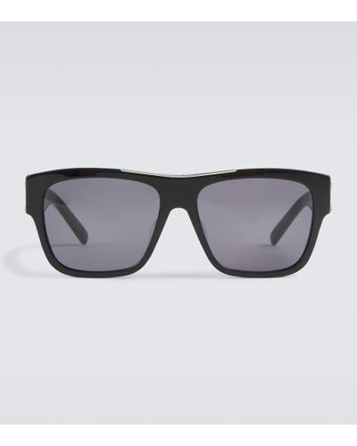 Givenchy Gafas de sol cuadradas con 4G - Marrón