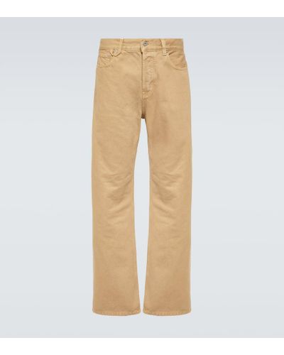 Jacquemus Mid-rise Straight Jeans - Natural