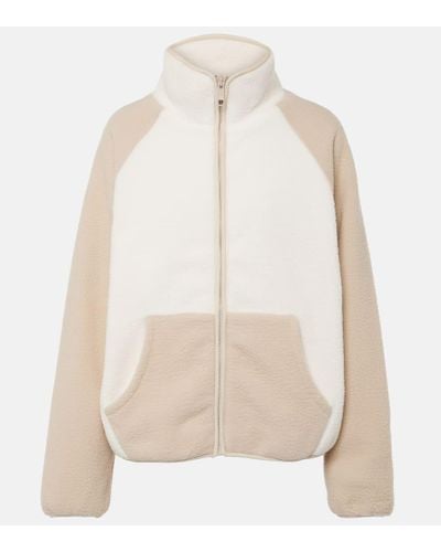 The Upside Harlow Fleece Jacket - White