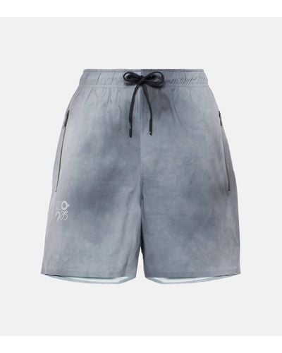 Loewe X On Technical Shorts - Blue