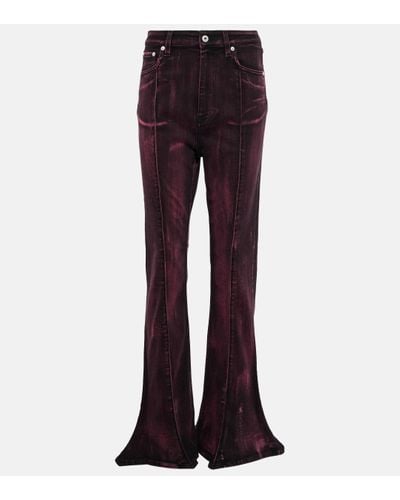 Y. Project Jean flare Classic Trumpet - Violet