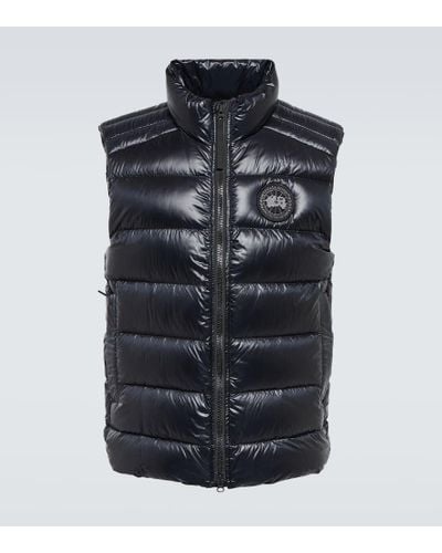 Canada Goose Padded Feather Down Gilet - Black