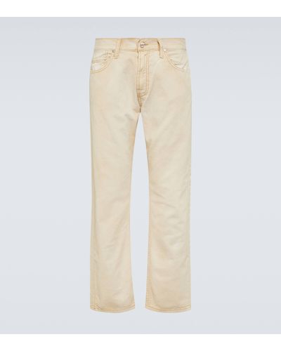 NOTSONORMAL Pantalon slim en coton - Neutre