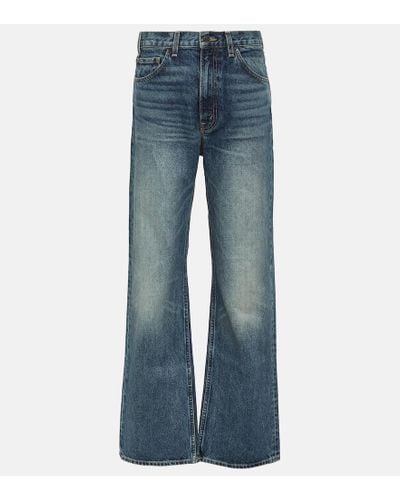 Nili Lotan Mitchell Straight-leg Jeans - Blue