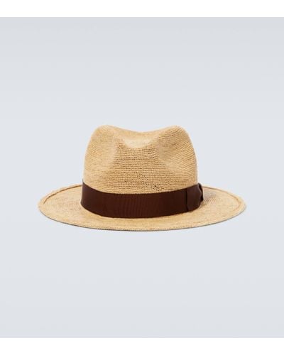Borsalino Panama Straw Hat - Natural