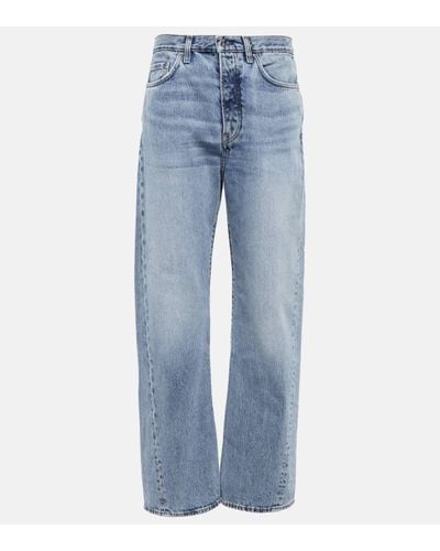 Totême High-rise Straight Jeans - Blue