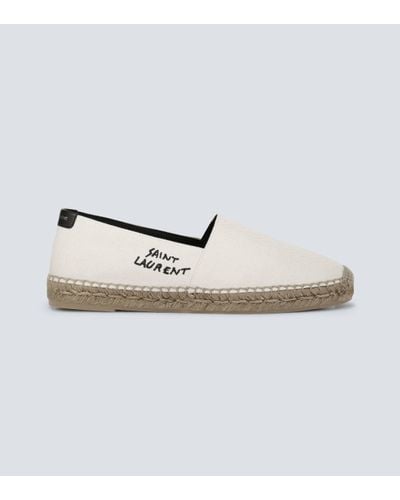 Saint Laurent Flat Shoes - Natural
