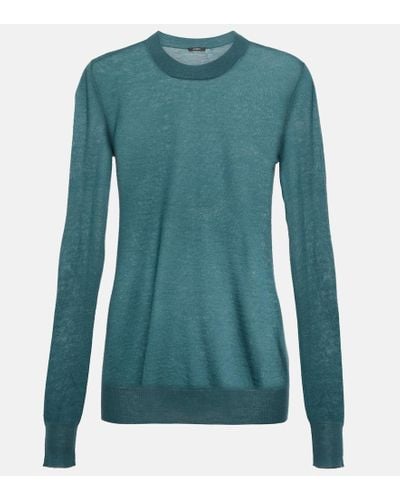 JOSEPH Pullover Cashair in cashmere - Verde