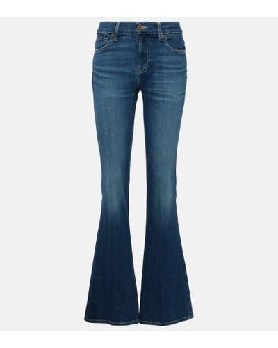 7 For All Mankind Jeans bootcut - Azul