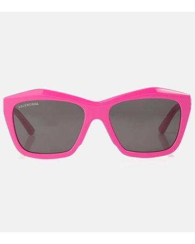 Balenciaga Power Square Sunglasses - Pink