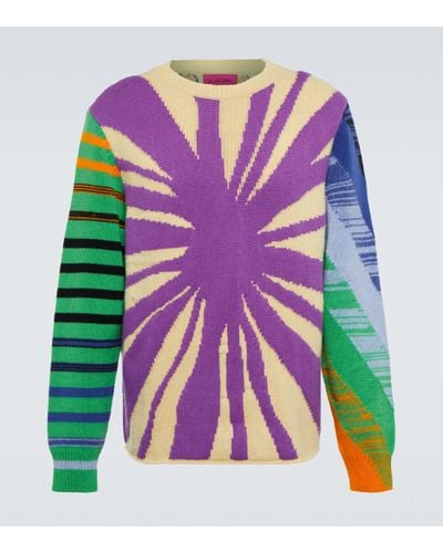 The Elder Statesman Fantasy Cashmere Sweater - Multicolor