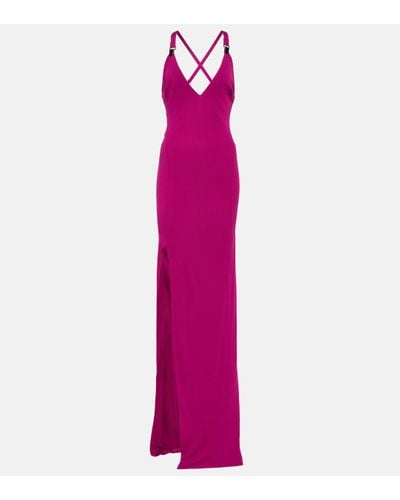 Tom Ford Crepe Jersey Gown - Pink