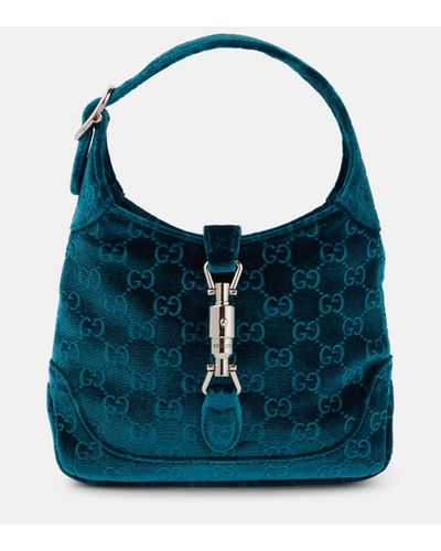 Gucci Petit sac à bandoulière jackie 1961 bleu