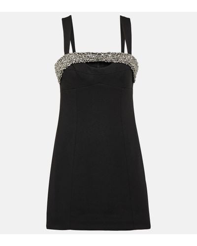 Jonathan Simkhai Lenny Embellished Minidress - Black