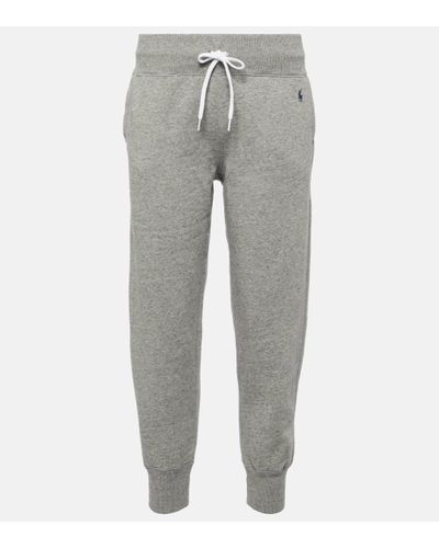 Polo Ralph Lauren Cotton-blend Jersey Joggers - Grey