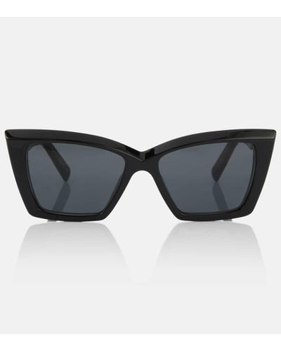 Saint Laurent Sl 657 Cat-eye Sunglasses - Black