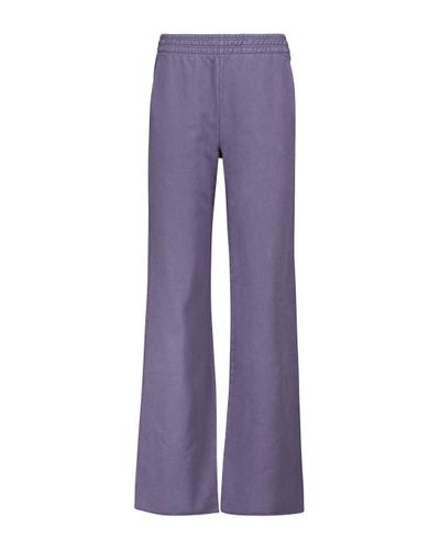 Acne Studios Cotton Sweatpants - Purple