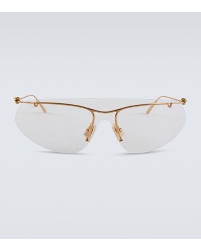 Bottega Veneta Knot Glasses - White