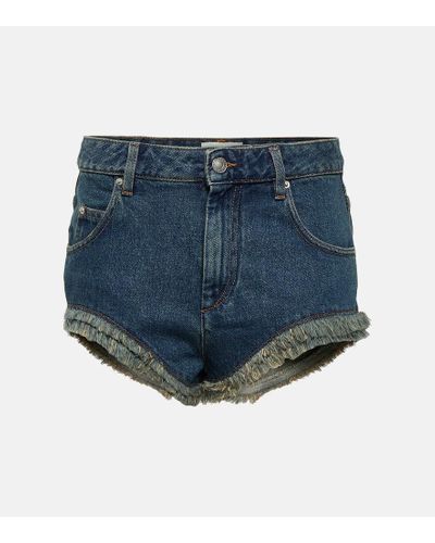 Isabel Marant Shorts di jeans - Blu