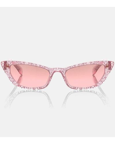 Miu Miu Cat-Eye-Sonnenbrille - Pink