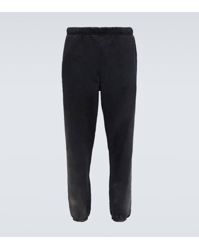 Les Tien Pantalon de survetement en coton - Noir