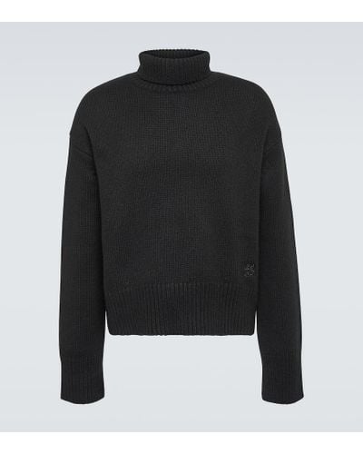 Givenchy Jersey de cuello alto de cachemir - Negro