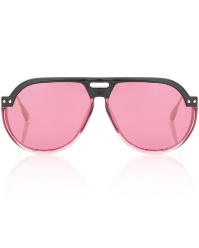 Dior Gafas de sol estilo aviador DiorClub3 - Rosa