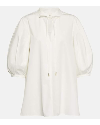 Chloé Bluse aus Baumwolle - Weiß